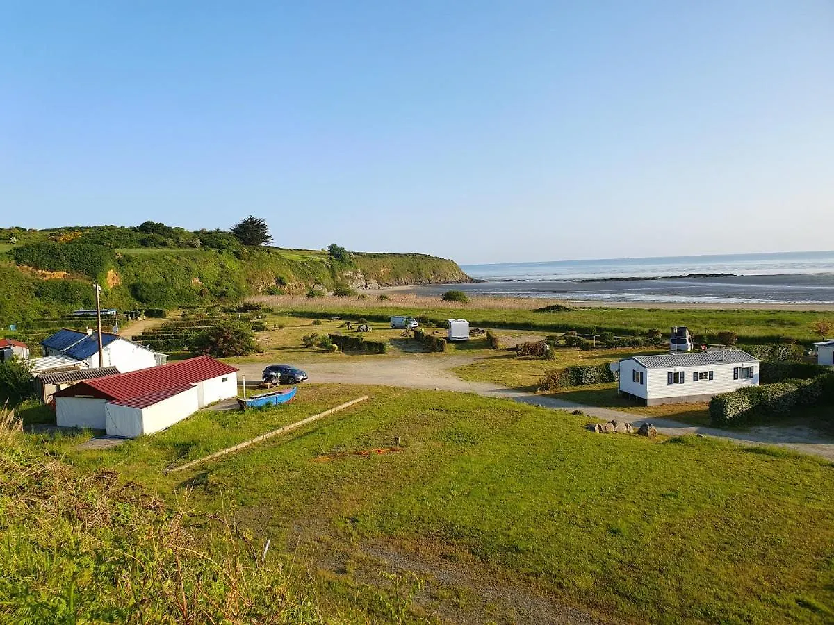 Campingplatz Camping Village Nature D'O Hillion Frankreich